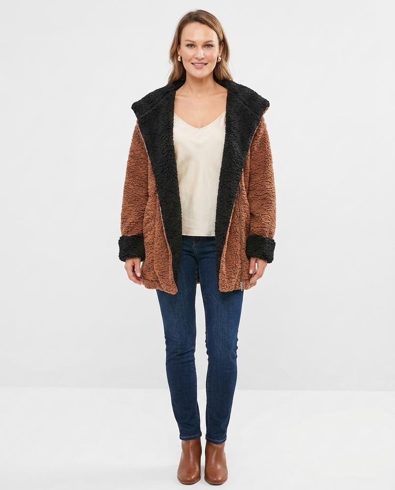 Nord Wear - Lanon | Hooded Open-Front Jacket Women