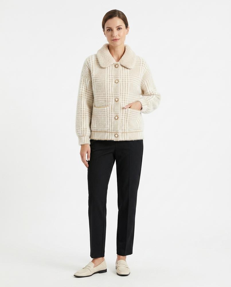 Nord Wear - Risam | Plaid Sherpa-Collar Jacket Women