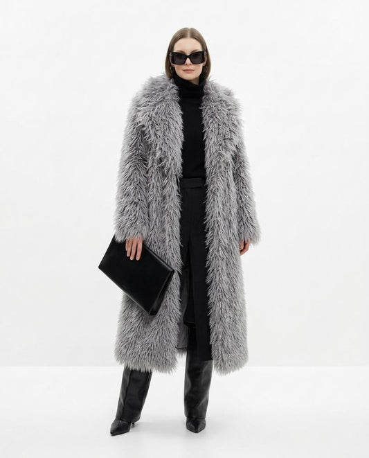 Nord Wear - Napen | Shaggy Open-Front Coat Women