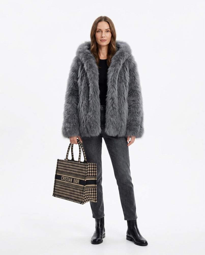 Nord Wear - Mehen | Hooded Plush Coat Women