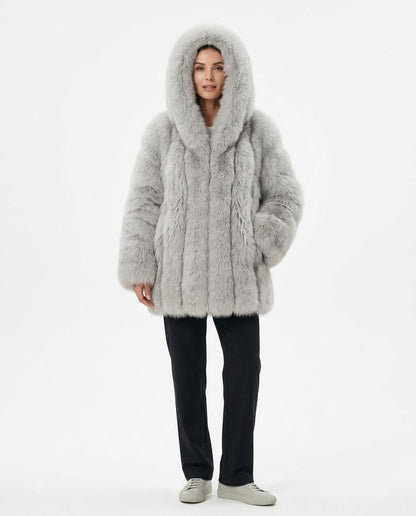 Nord Wear - Mehen | Hooded Plush Coat Women