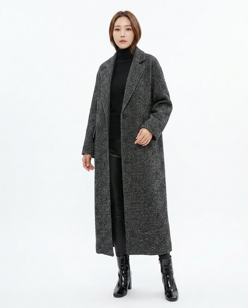 Nord Wear - Dahuk | Longline Textured Coat Women