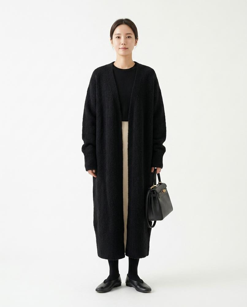 Nord Wear - Daded | Longline Textured Knit Cardigan Women