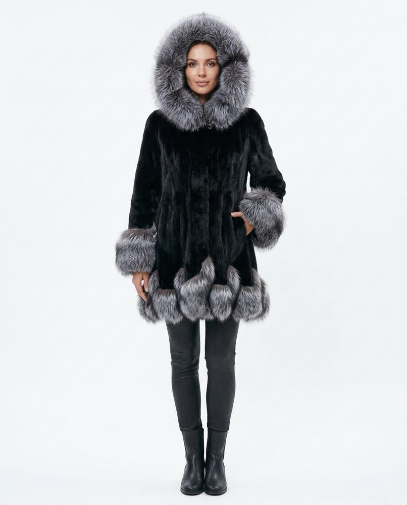 Nord Wear - Momas | Hooded Flared Coat Women