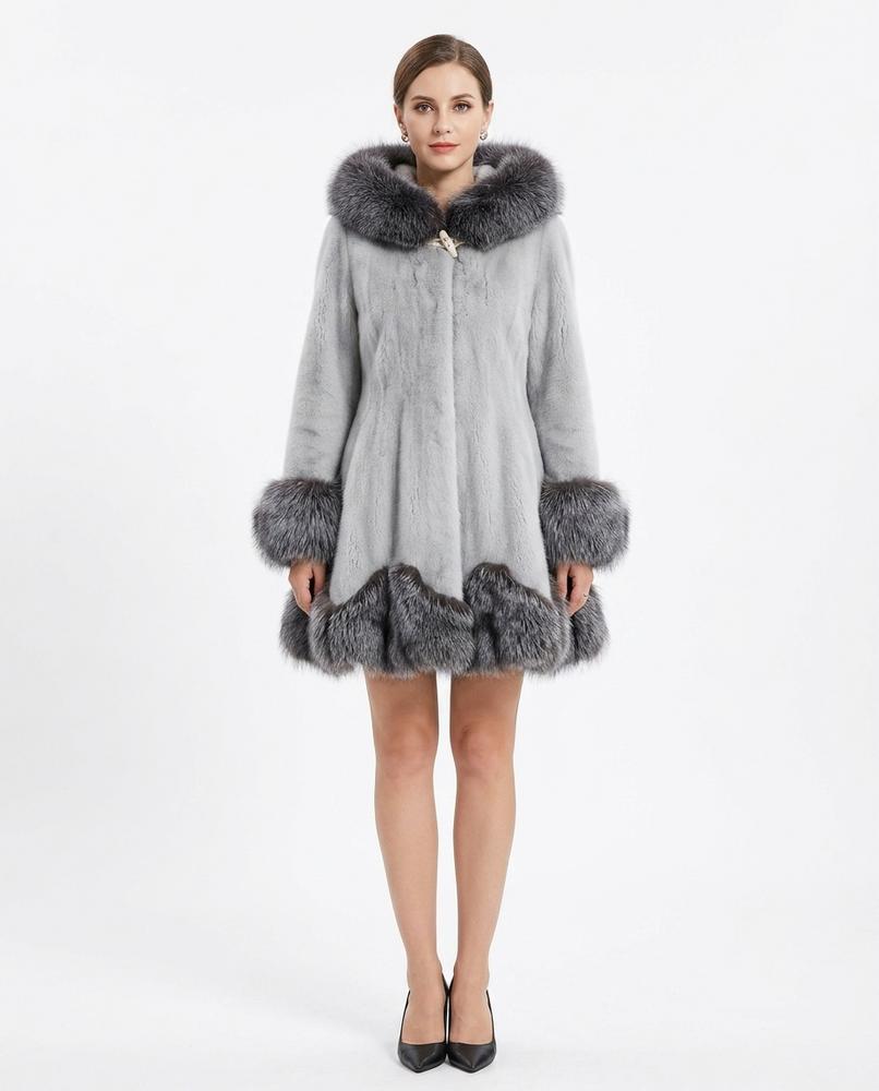 Nord Wear - Momas | Hooded Flared Coat Women