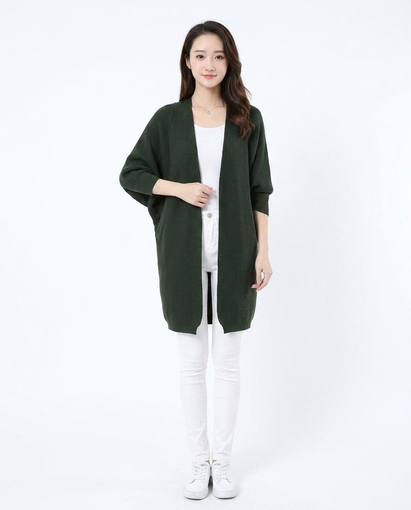Nord Wear - Dulom | Open-Front Relaxed-Fit Knit Cardigan Women