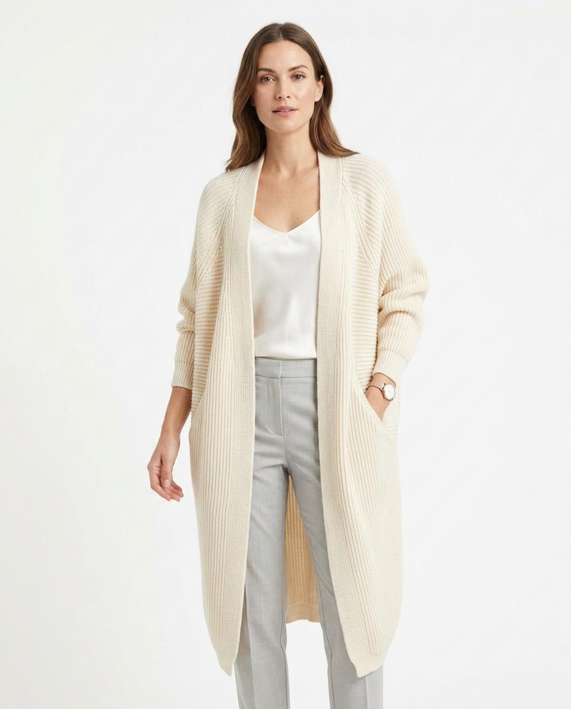 Nord Wear - Dulom | Open-Front Relaxed-Fit Knit Cardigan Women