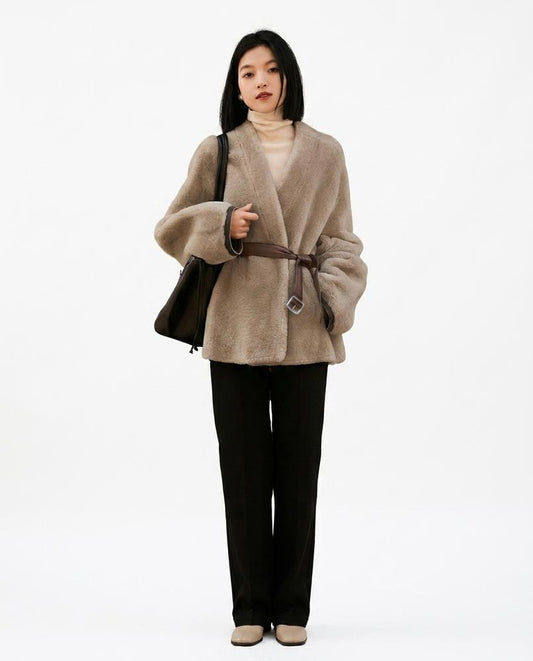 Nord Wear - Mezad | Plush Belted Coat Women