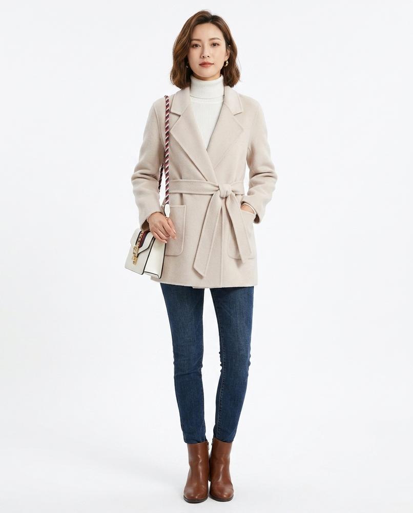 Nord Wear - Eobon | Belted Wool Coat Women
