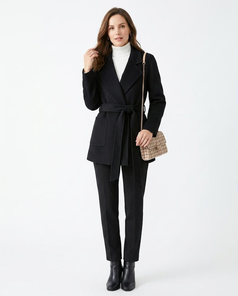 Nord Wear - Eobon | Belted Wool Coat Women
