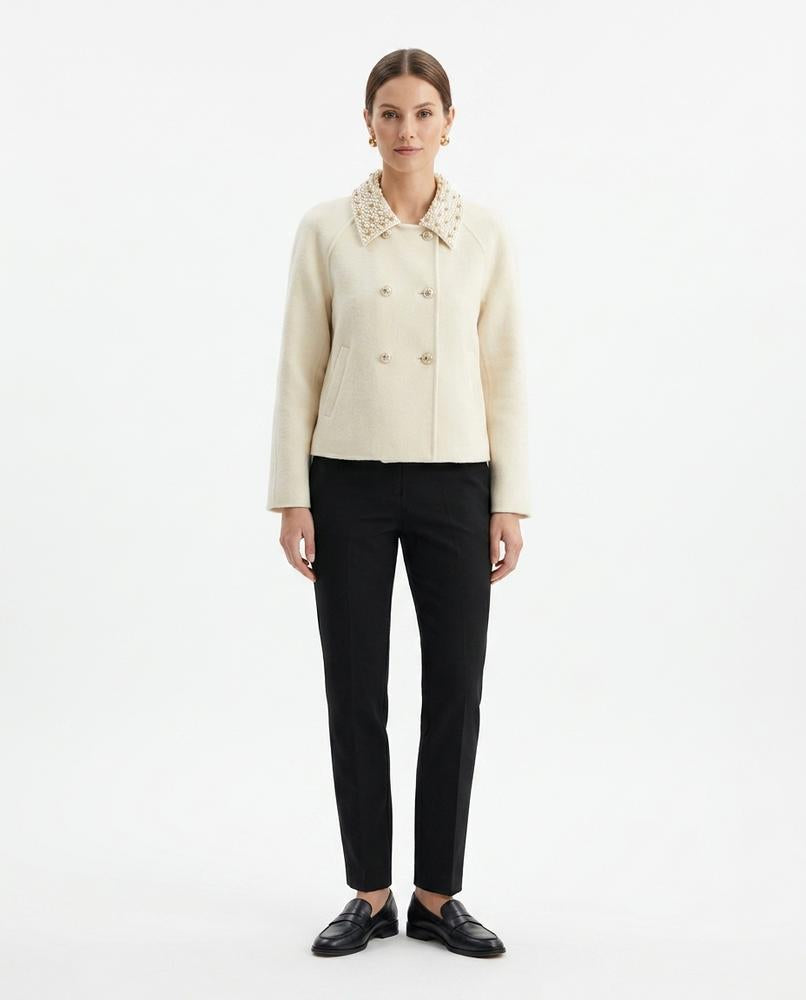 Nord Wear - Sosim | Pearl-Embellished Double-Breasted Jacket Women