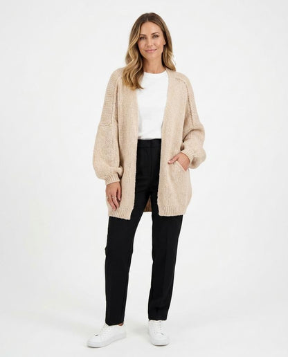 Nord Wear - Kunon | Chunky Knit Open-Front Knit Cardigan Women