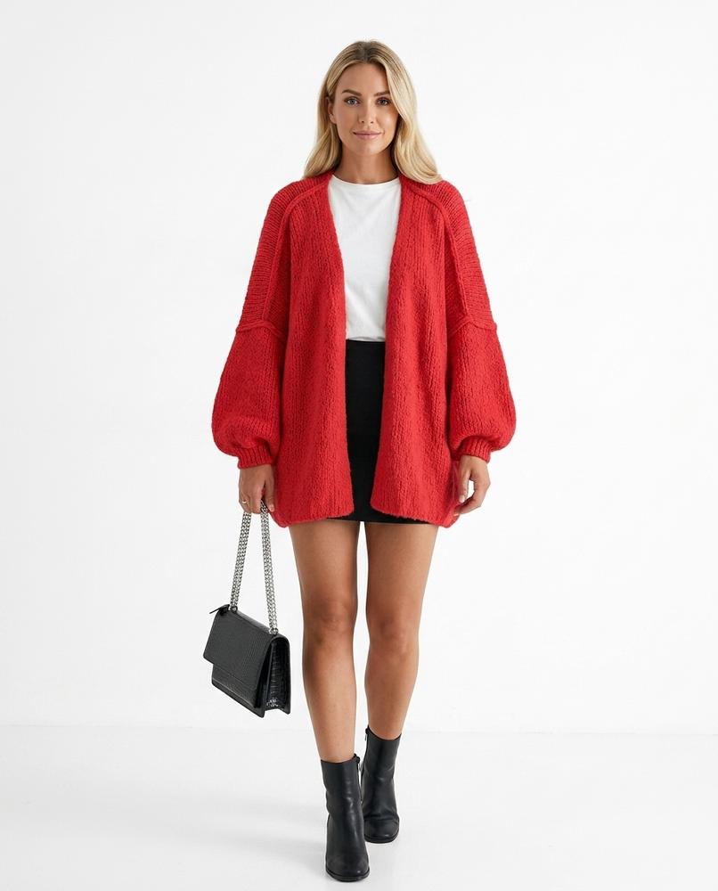 Nord Wear - Kunon | Chunky Knit Open-Front Knit Cardigan Women