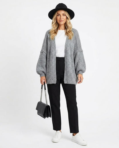 Nord Wear - Kunon | Chunky Knit Open-Front Knit Cardigan Women