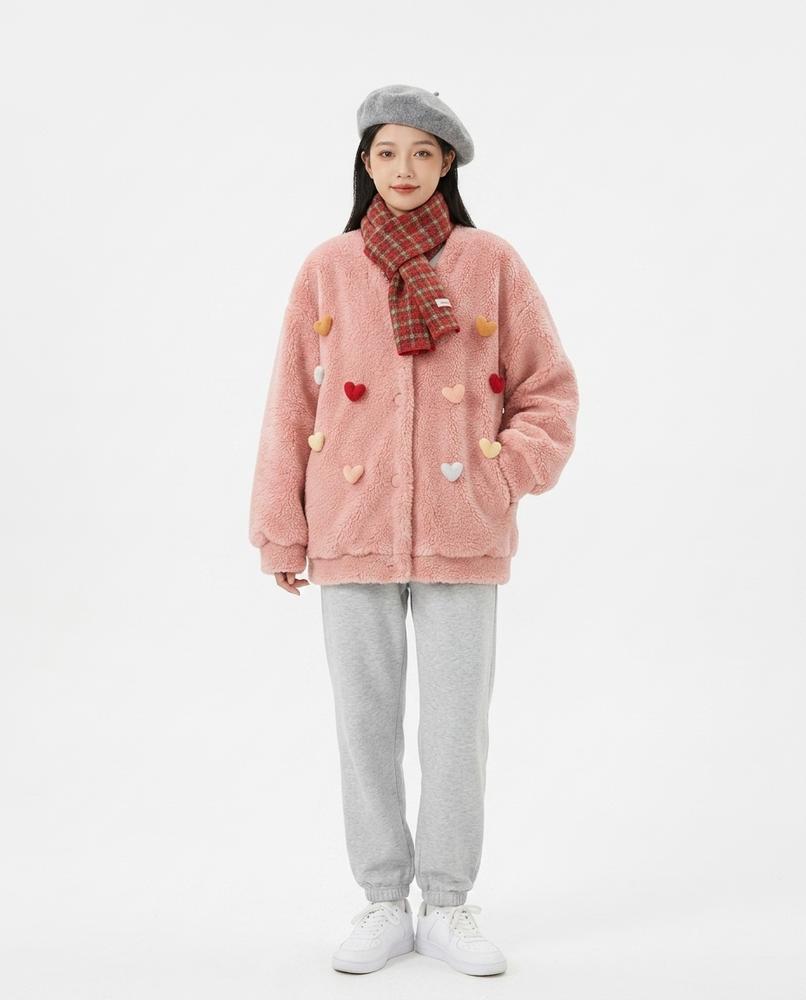 Nord Wear - Tunas | Fleece Appliquéd Cardigan Women