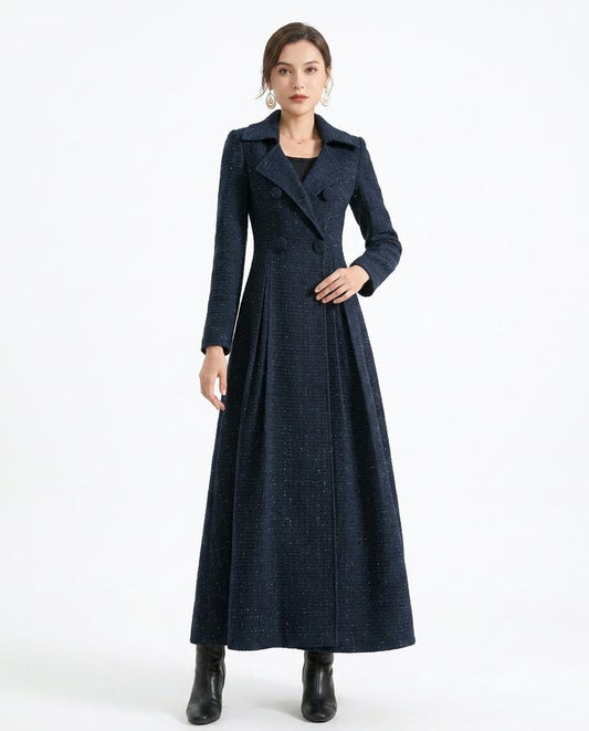 Nord Wear - Sowus | Double-Breasted Fit-and-Flare Coat Women