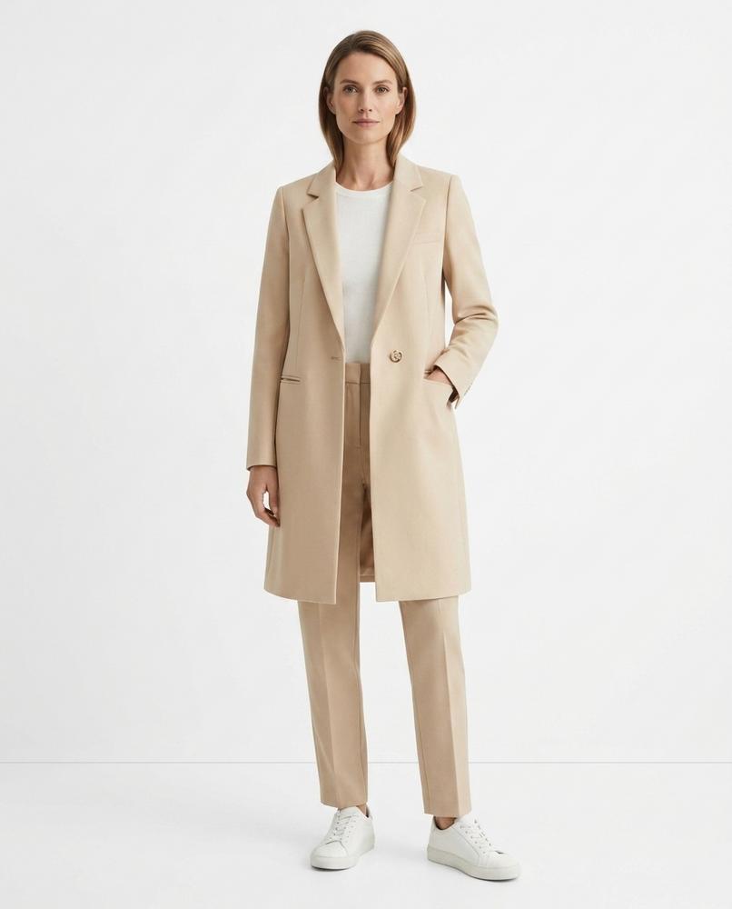 Nord Wear - Mekor | Single-Breasted Lined Coat Women