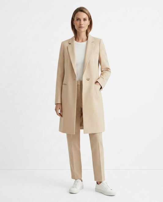 Nord Wear - Mekor | Single-Breasted Lined Coat Women