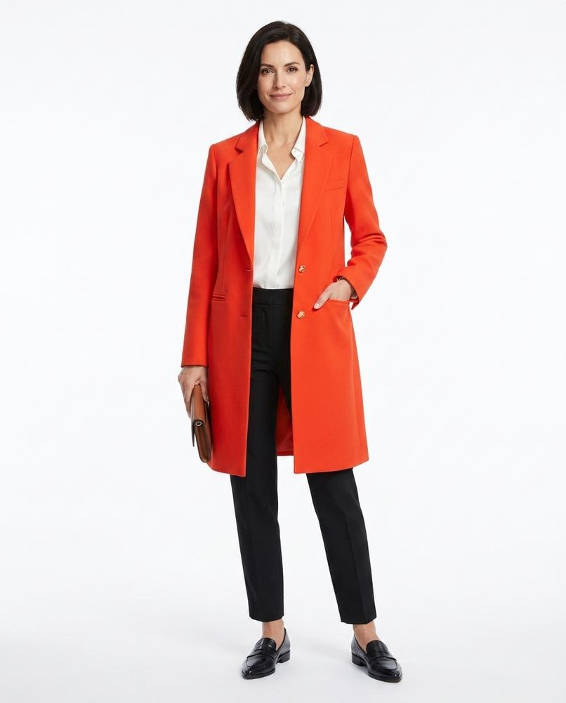 Nord Wear - Mekor | Single-Breasted Lined Coat Women