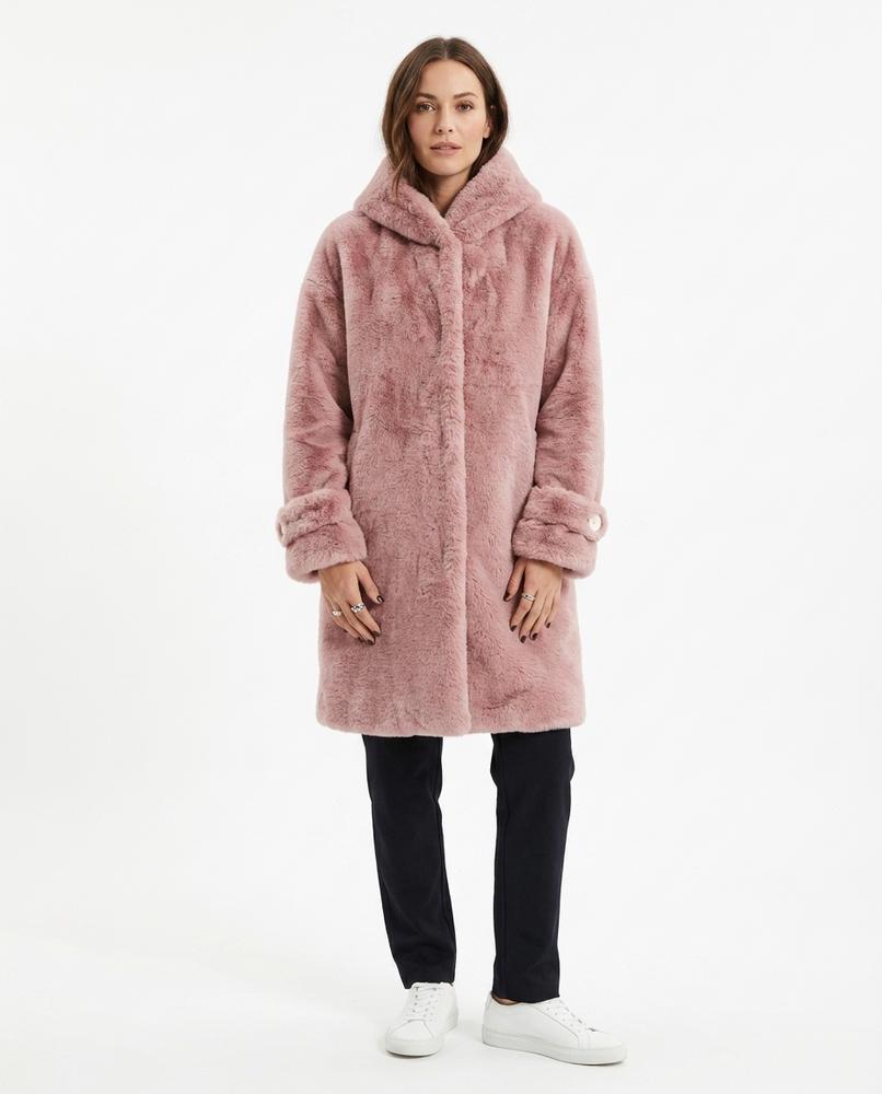 Nord Wear - Tolen | Hooded Faux Fur Coat Women