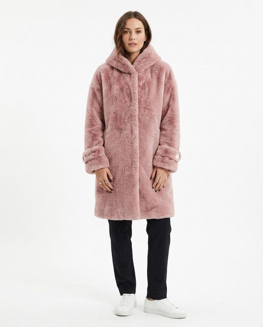 Nord Wear - Tolen | Hooded Faux Fur Coat Women