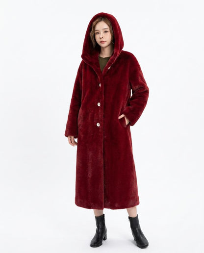 Nord Wear - Tolen | Hooded Faux Fur Coat Women