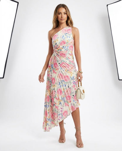 Nord Wear - Sonud | One-Shoulder Printed Midi Dress Women