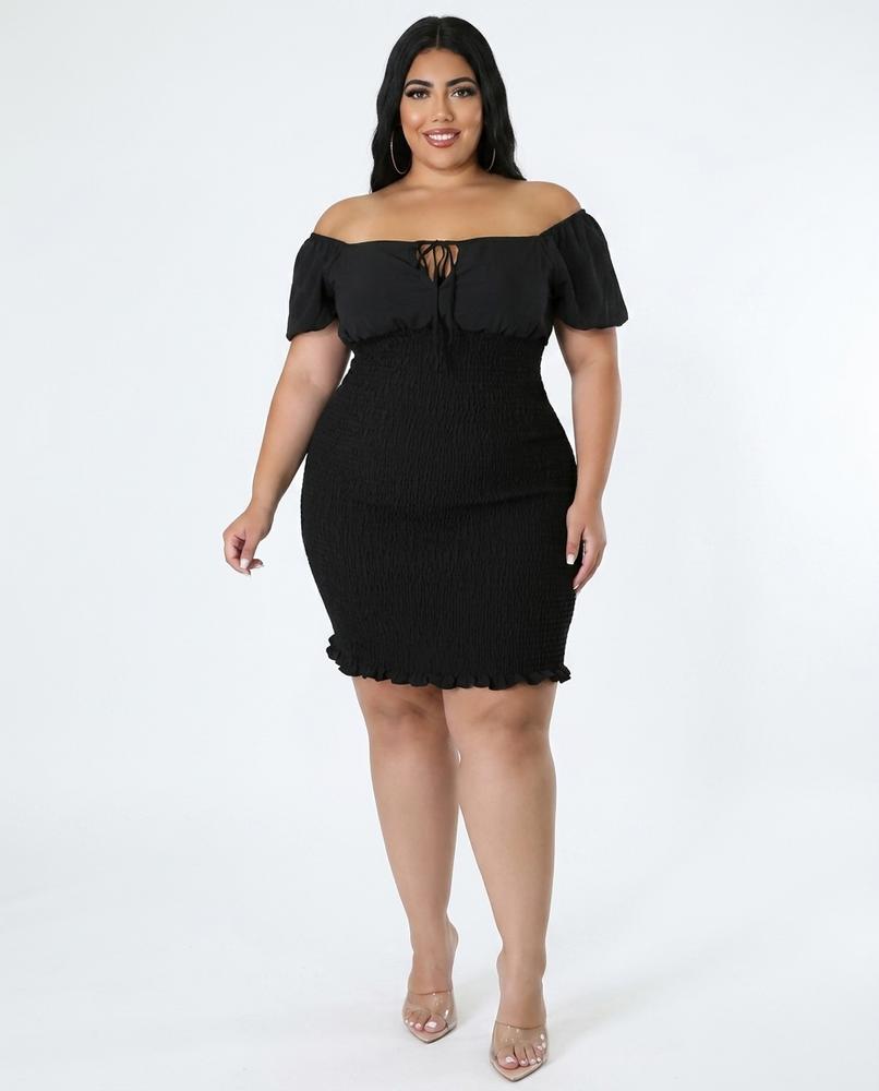 Nord Wear - Togel | Smocked Off-Shoulder Dress Women