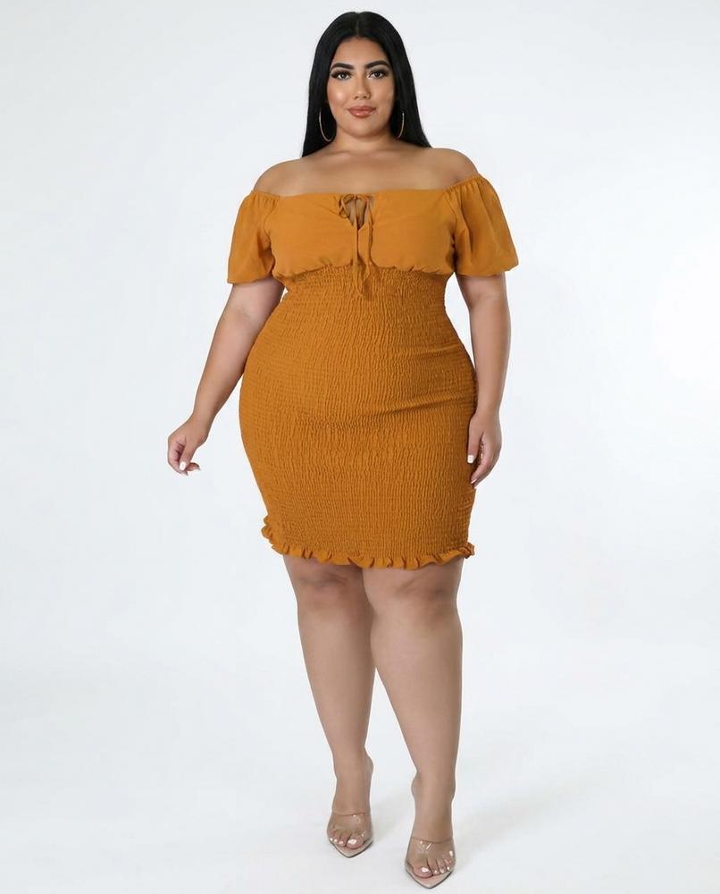 Nord Wear - Togel | Smocked Off-Shoulder Dress Women