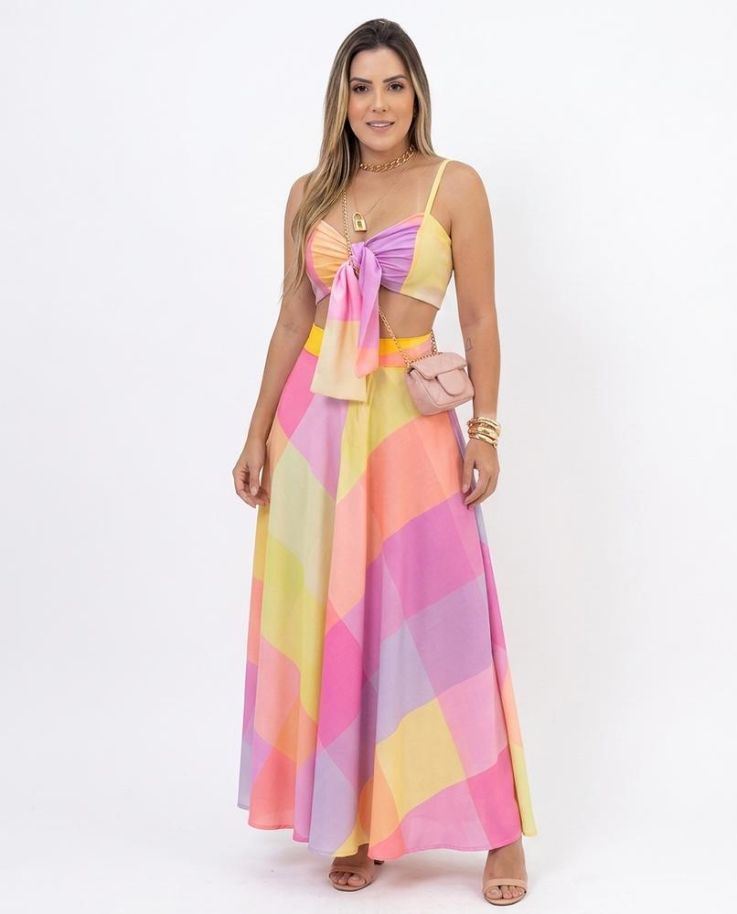 Nord Wear - Zafod | Color-Block Tie-Front Dress Women