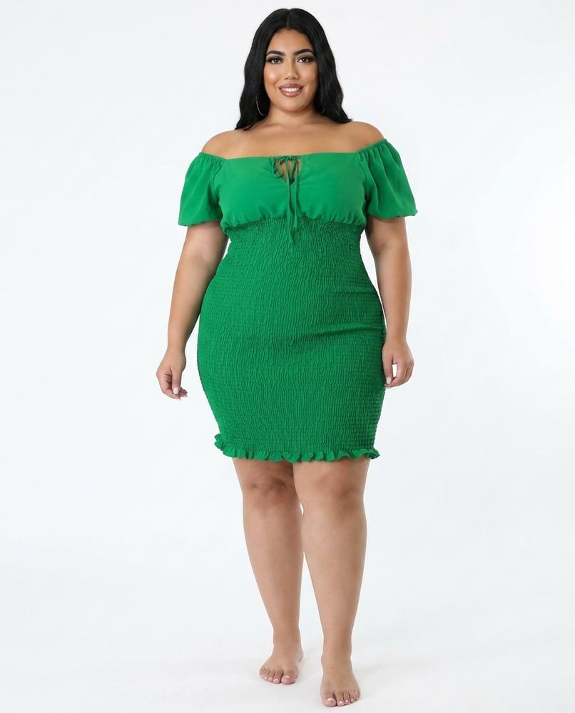 Nord Wear - Togel | Smocked Off-Shoulder Dress Women