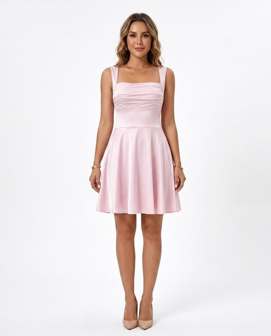 Nord Wear - Ritot | Ruched Square-Neck Mini Dress Women