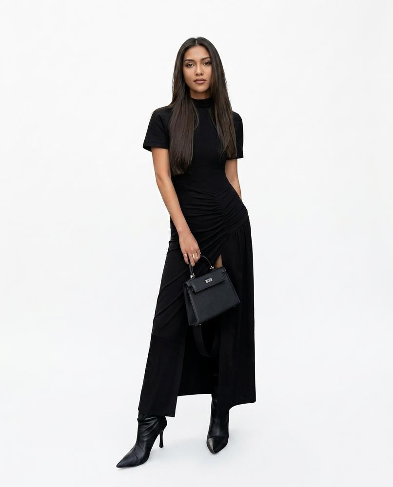 Nord Wear - Mibat | Ruched High-Neck Maxi Dress Women
