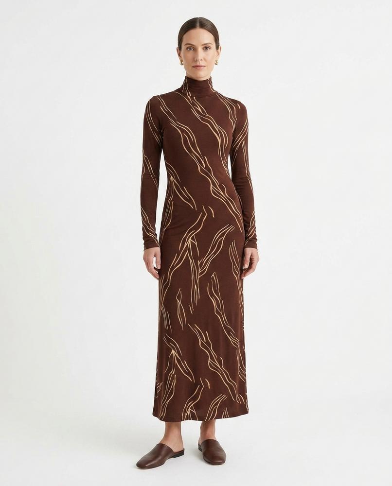 Nord Wear - Totiv | High-Neck Slim-Fit Maxi Dress Women