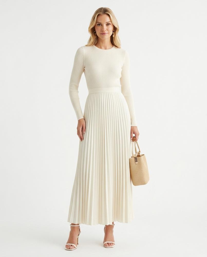 Nord Wear - Vural | Ribbed Pleated Dress Women