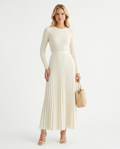 Nord Wear - Vural | Ribbed Pleated Dress Women