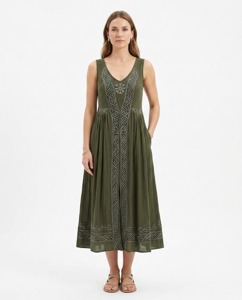 Nord Wear - Yefim | Lace-Trimmed Layered Maxi Dress Women