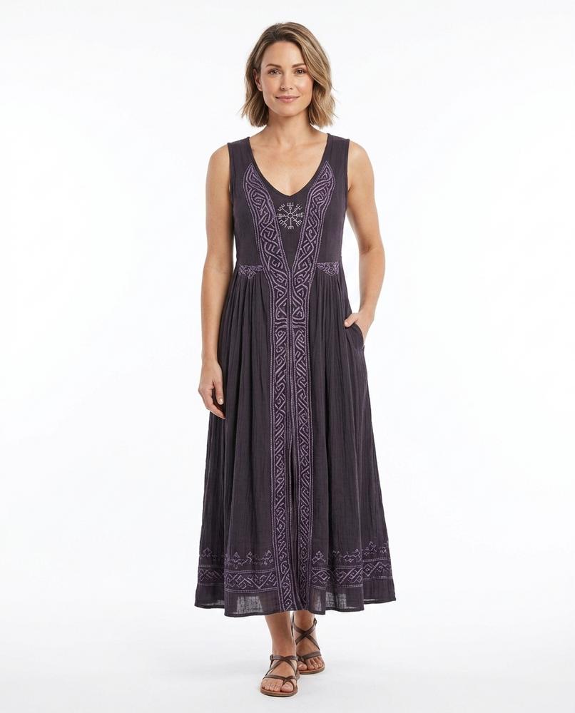 Nord Wear - Yefim | Lace-Trimmed Layered Maxi Dress Women