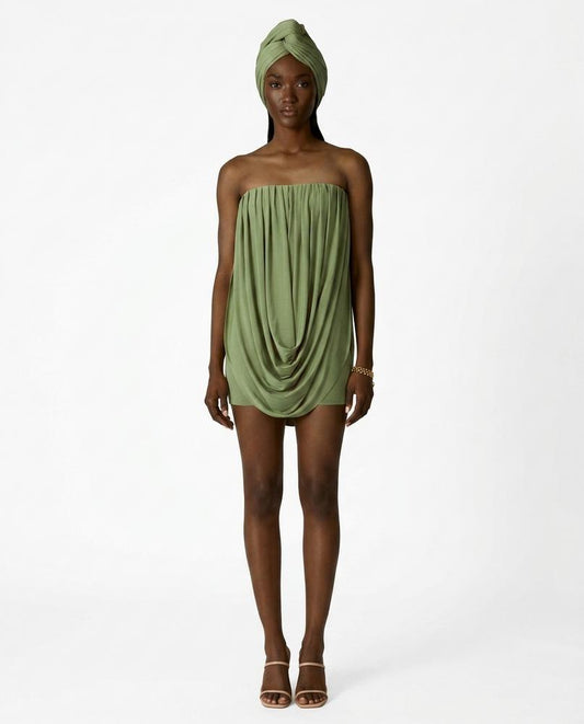 Nord Wear - Yerov | Strapless Draped Mini Dress Women