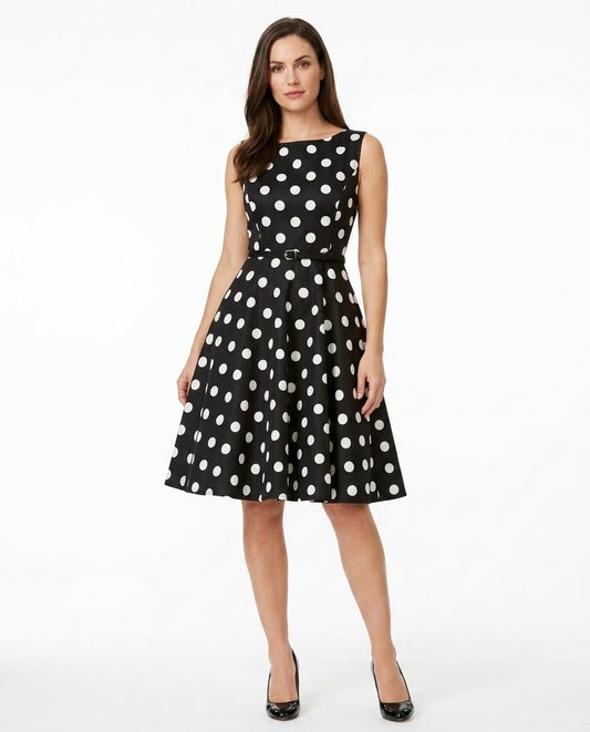 Nord Wear - Cehim | Polka Dot Sleeveless Dress Women