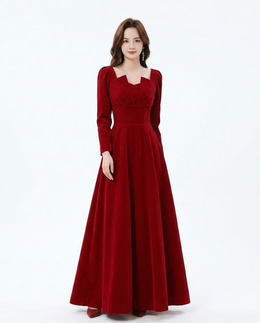 Nord Wear - Mopid | Velvet Long-Sleeved Dress Women