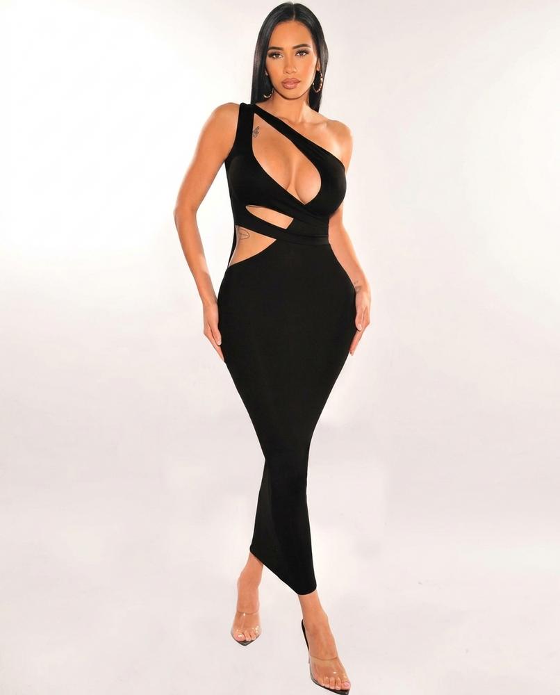 Nord Wear - Supes | Asymmetric Cut-Out Maxi Dress Women