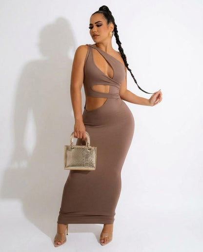 Nord Wear - Supes | Asymmetric Cut-Out Maxi Dress Women