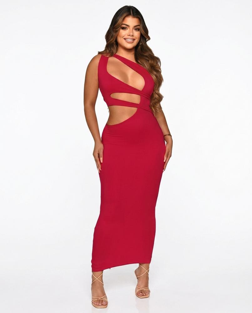 Nord Wear - Supes | Asymmetric Cut-Out Maxi Dress Women