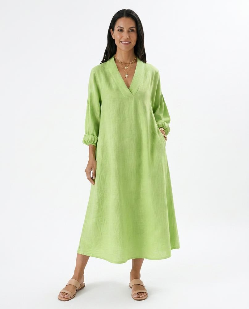 Nord Wear - Maror | V-Neck Long-Sleeved Midi Dress Women