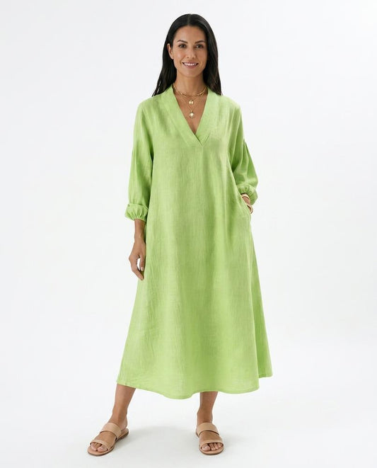 Nord Wear - Maror | V-Neck Long-Sleeved Midi Dress Women