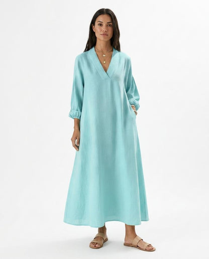 Nord Wear - Maror | V-Neck Long-Sleeved Midi Dress Women