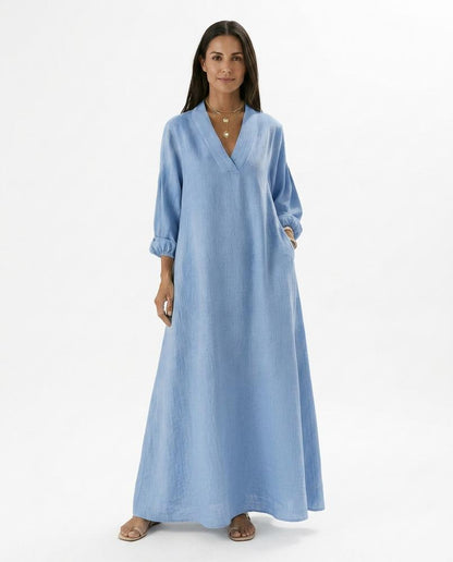 Nord Wear - Maror | V-Neck Long-Sleeved Midi Dress Women