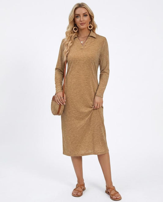 Nord Wear - Mupem | Collared Long-Sleeved Dress Women