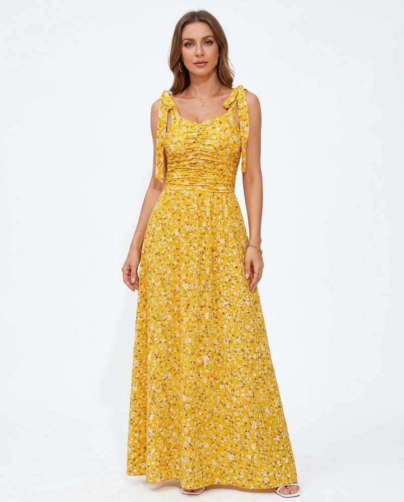 Nord Wear - Visik | Smocked Floral Midi Dress Women